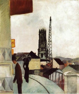 Catedral de Friburgo Expresionismo suizo Pinturas al óleo